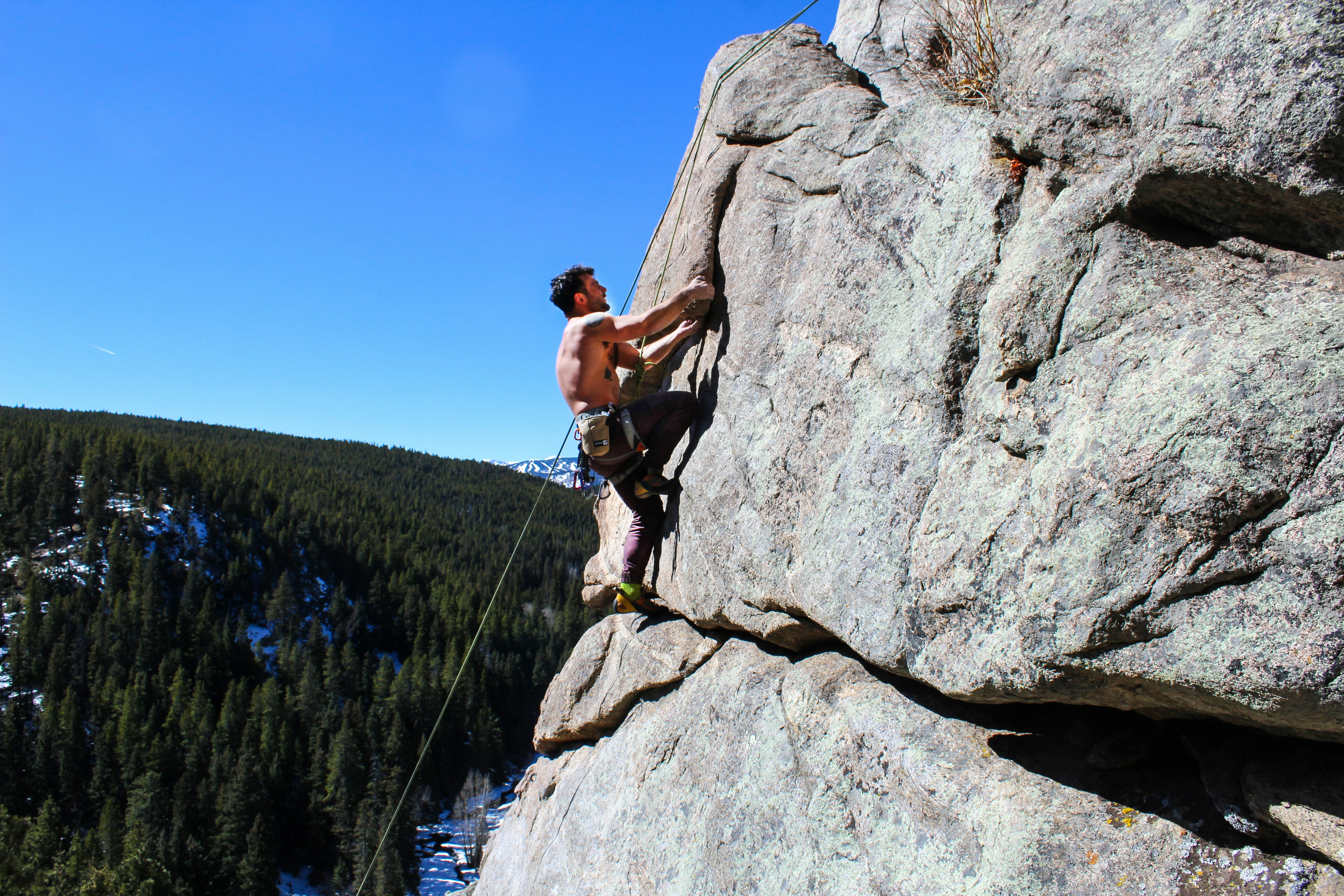 Climbing in Boulder